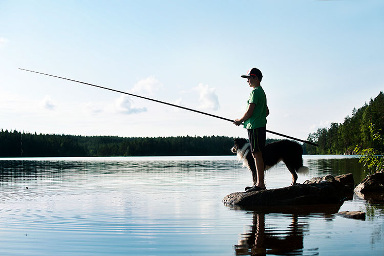 Basläger Bergslagen - fiska