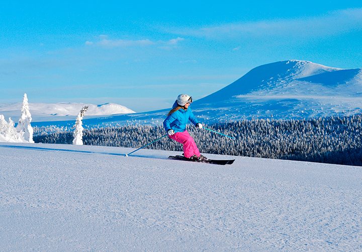 Idre Fjäll lockar med både lyx och drömskidåkning