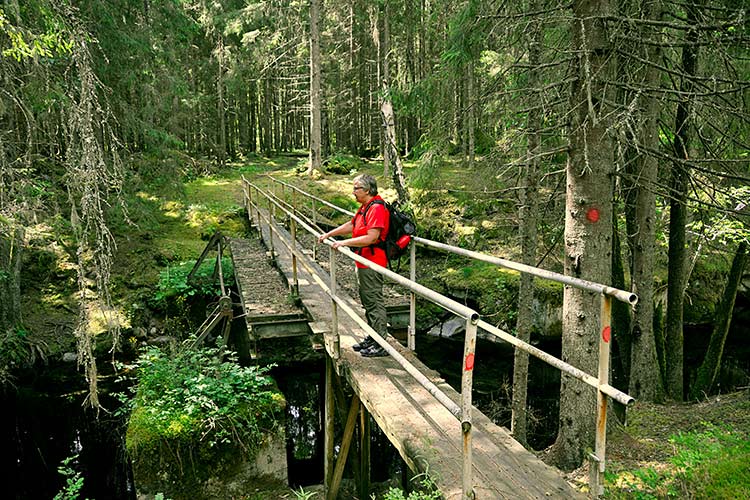 Vandra Rövarleden, Prästbäcken