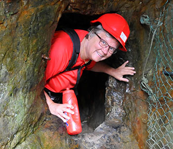 Elisabeth Vingård i Hornkullens silvergruva